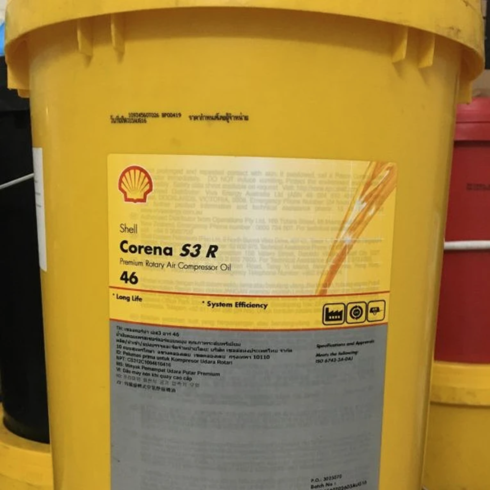 Shell Corena S3 R46 là một loại dầu gốc khoáng thường được sử dụng